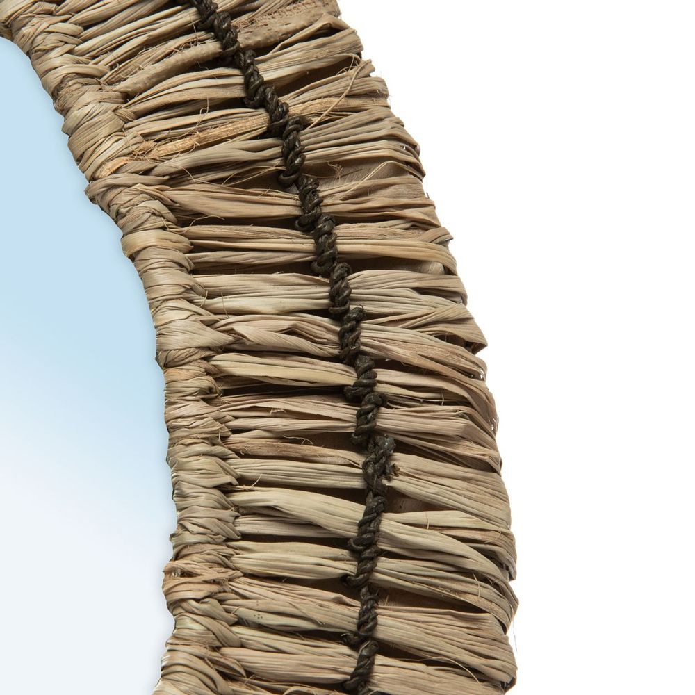 Miroirs - Le Miroir Gajih - Noir Naturel - M - BAZAR BIZAR LIVING