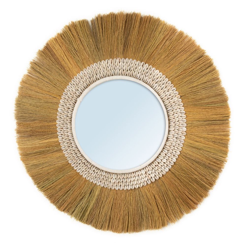 Mirrors - The La Paloma Mirror - Natural - M - BAZAR BIZAR LIVING