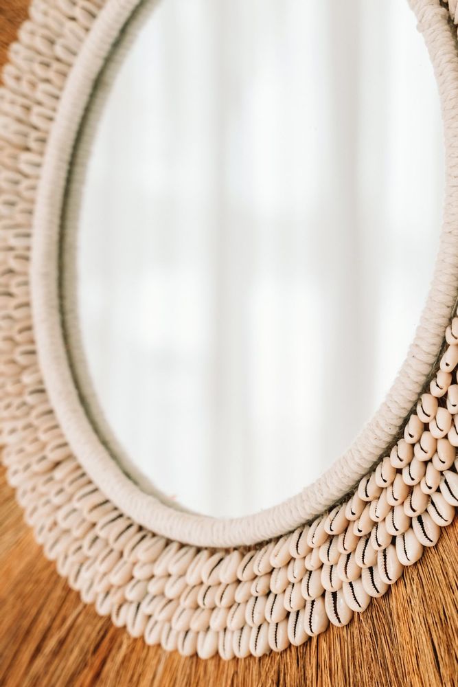 Mirrors - The La Paloma Mirror - Natural - M - BAZAR BIZAR LIVING