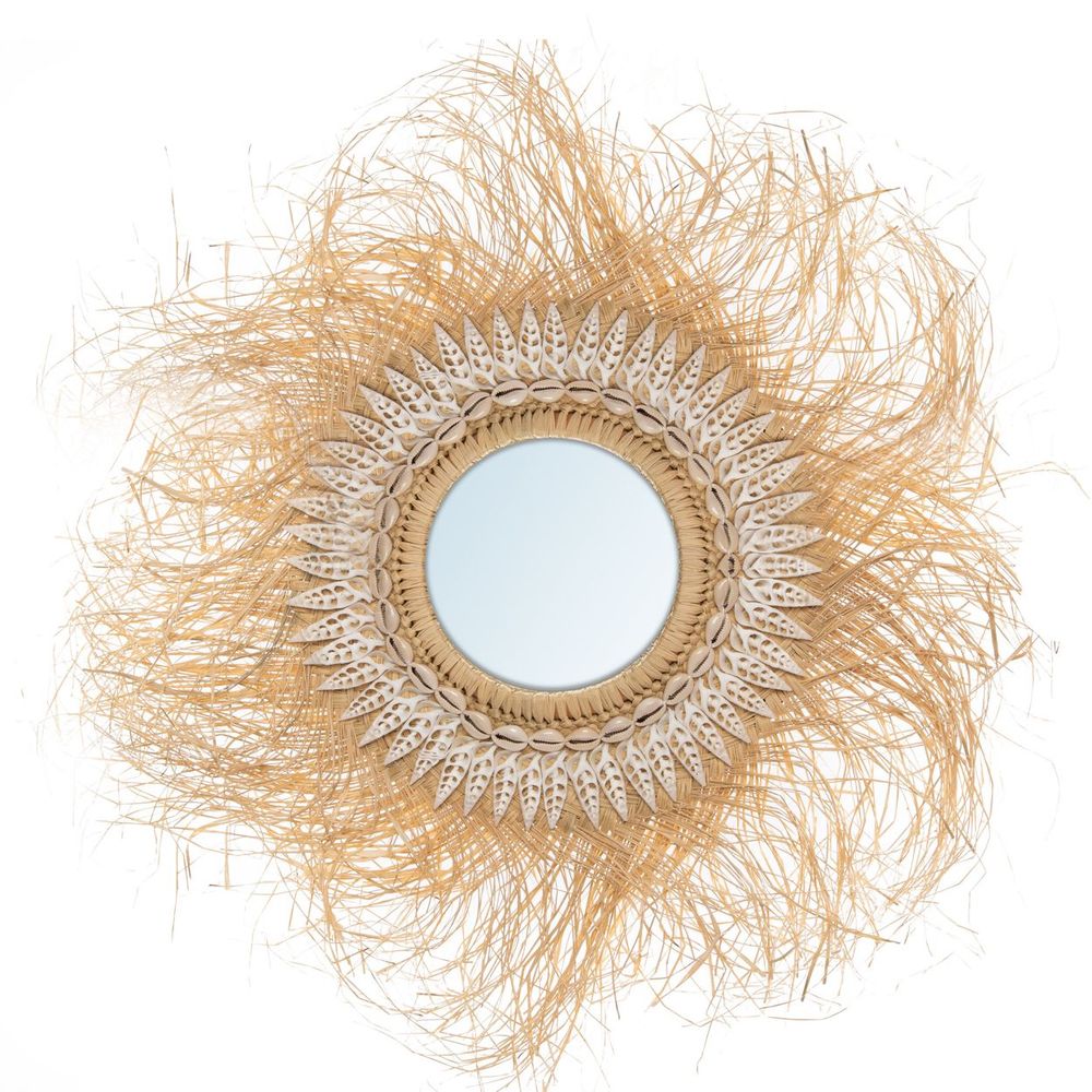 Mirrors - The Little Bay Mirror - Natural - BAZAR BIZAR LIVING