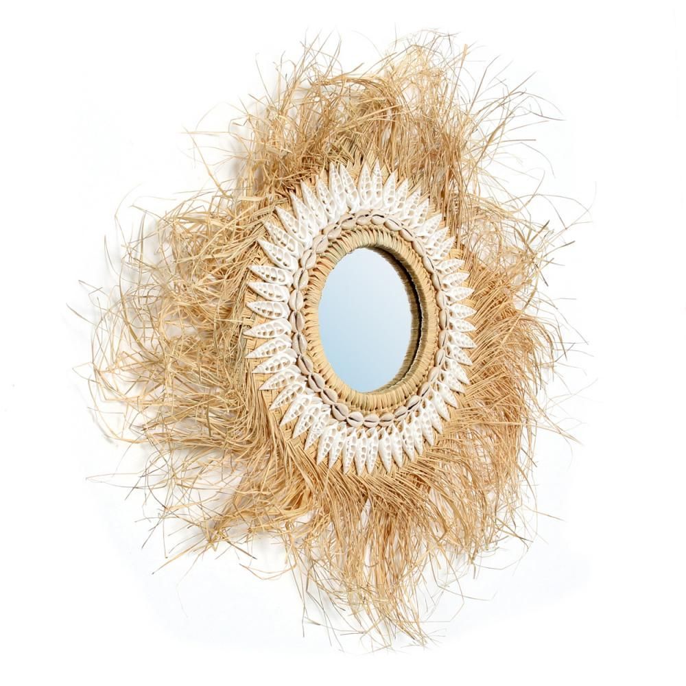 Mirrors - The Little Bay Mirror - Natural - BAZAR BIZAR LIVING