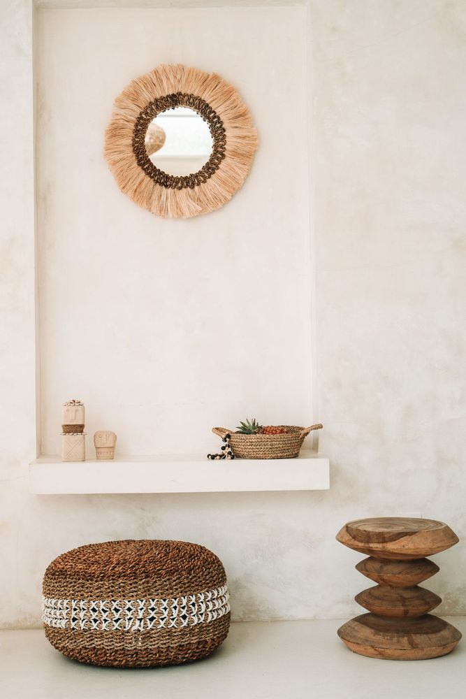 Mirrors - The Mowgli Mirror - Natural - M - BAZAR BIZAR LIVING