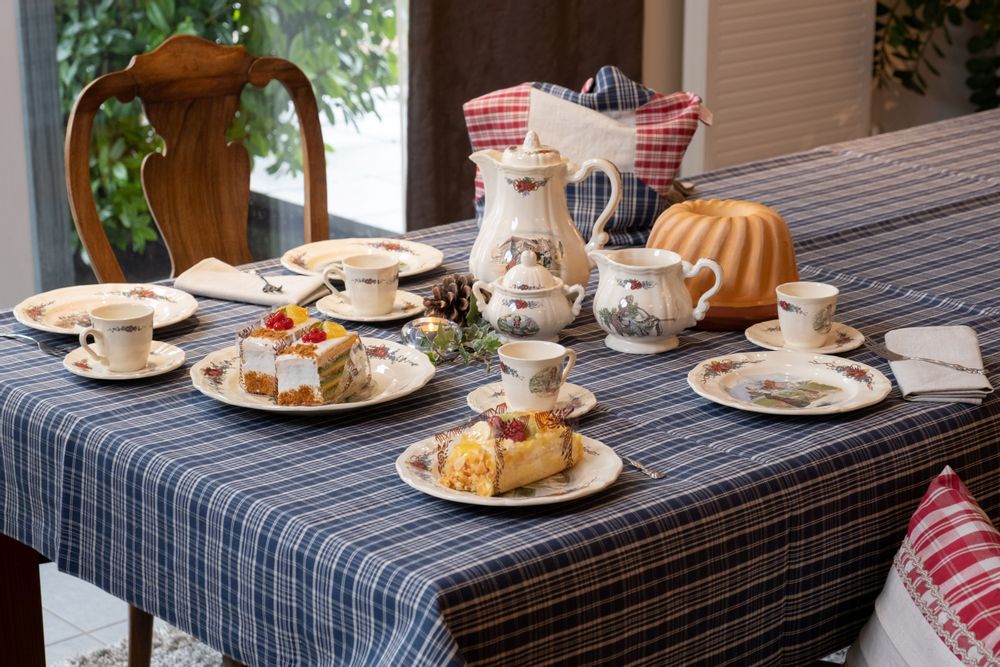 Table linen - KELSCH TABLECLOTH MB18 - KELSCH D' ALSACE IN SEEBACH