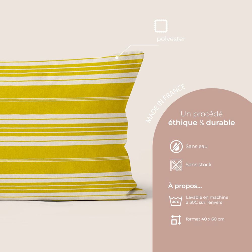Coussins textile - Coussin Léonie - HÉRITAGE STUDIO
