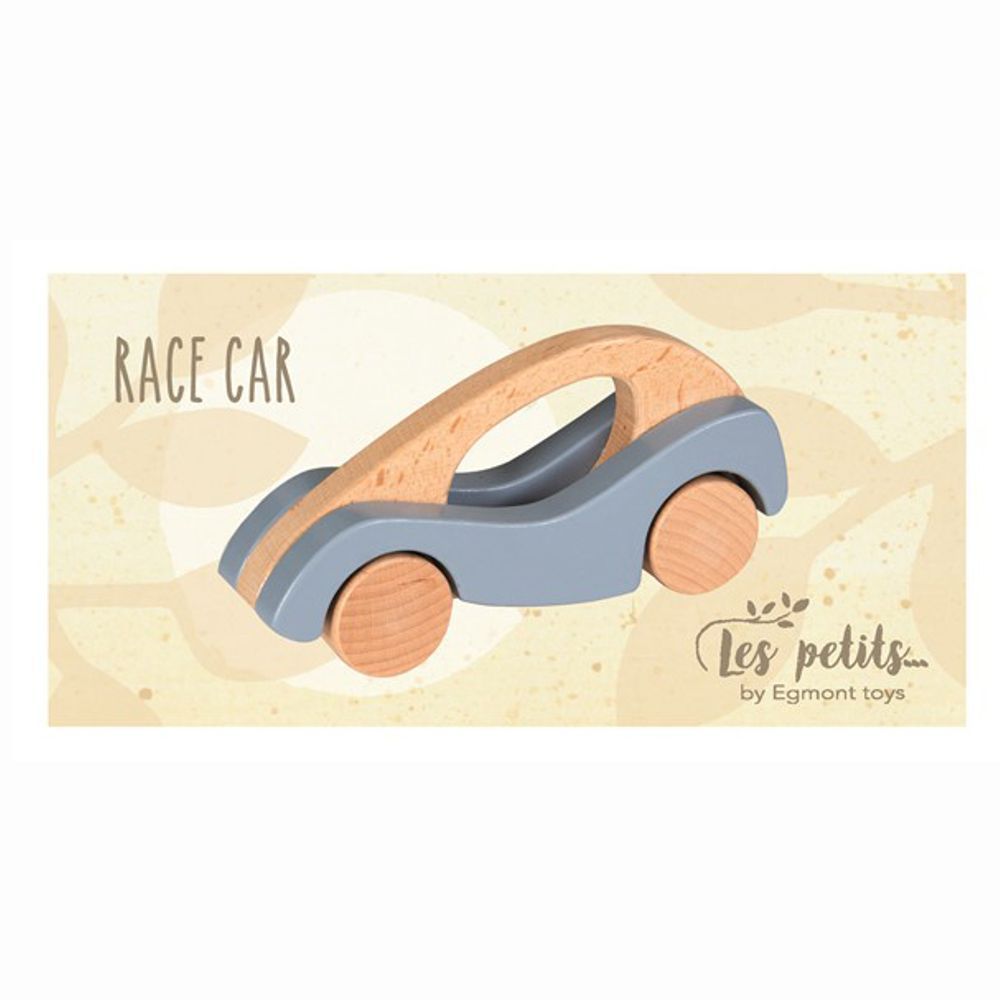 Jouets enfants - 511098 - VOITURE DE COURSE EN BOIS - EGMONT TOYS