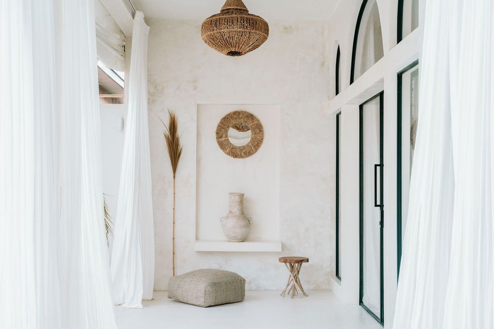 Mirrors - The Palm Tree Mirror - Natural - M - BAZAR BIZAR LIVING