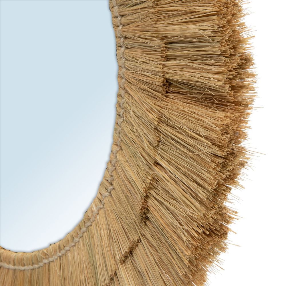 Miroirs - Le Miroir Sundara - Naturel - M - BAZAR BIZAR LIVING