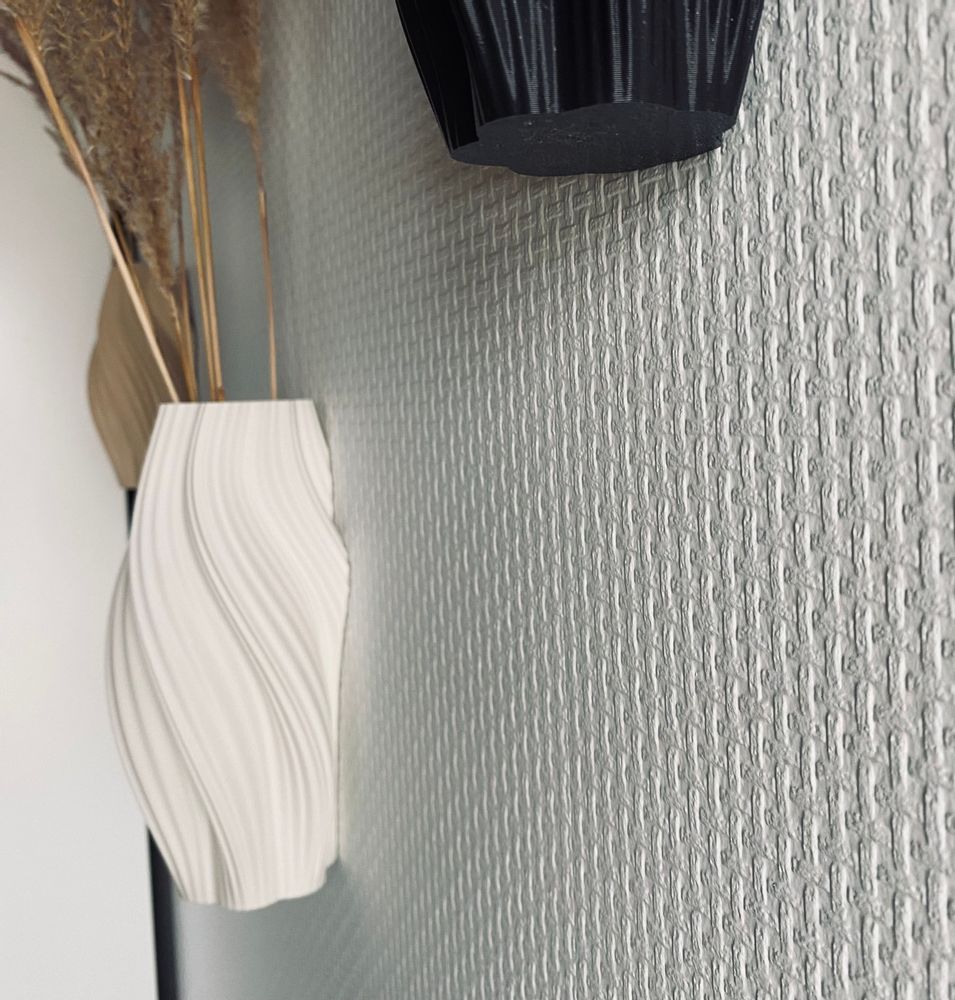 Aménagements pour bureau - Vase mural "Hot Ice Cream" (crème glacée chaude) - AURA 3D