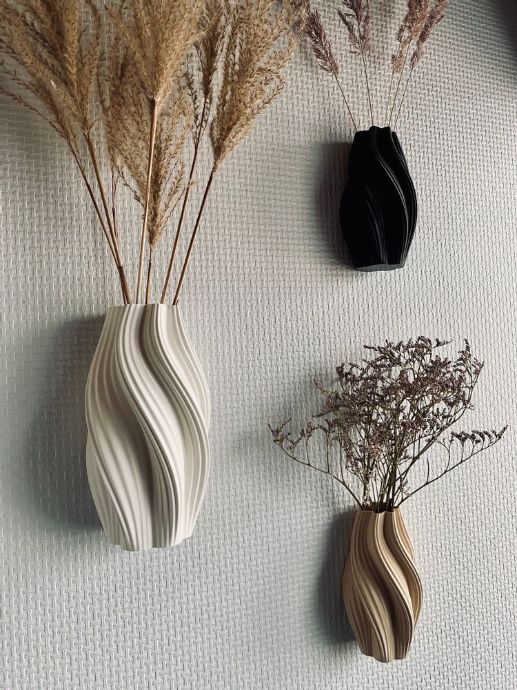 Aménagements pour bureau - Vase mural "Hot Ice Cream" (crème glacée chaude) - AURA 3D
