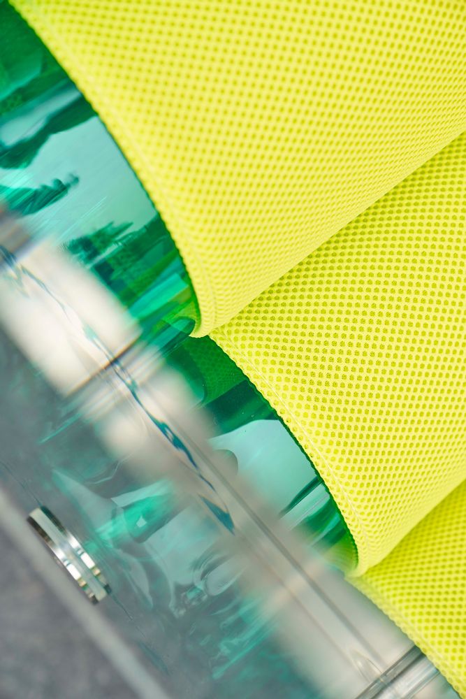 Lawn armchairs - MW02| Armchair with transparent PMMA walls & yellow Runner covers - MW Exclusive - MW DESIGNER FURNITURE