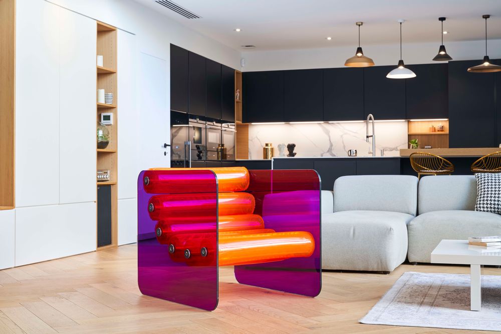 Objets de décoration - Fauteuil MW02 "POP" - Assise en TPU / Édition limitée à 20 exemplaires - MW DESIGNER FURNITURE