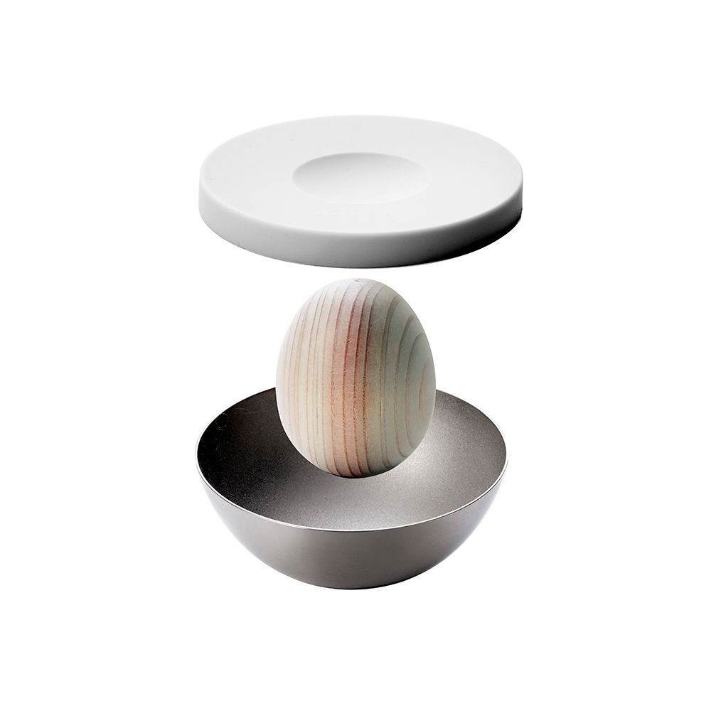 Kitchen utensils - Sulu stainless steel and wood mortar and pestle - eATOCO/YOSHIKAWA collection - ABINGPLUS