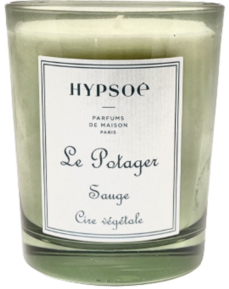 Candles - Le Potager scented candle - Sage - 200g - HYPSOÉ -APOTHECA-MADE IN PARIS