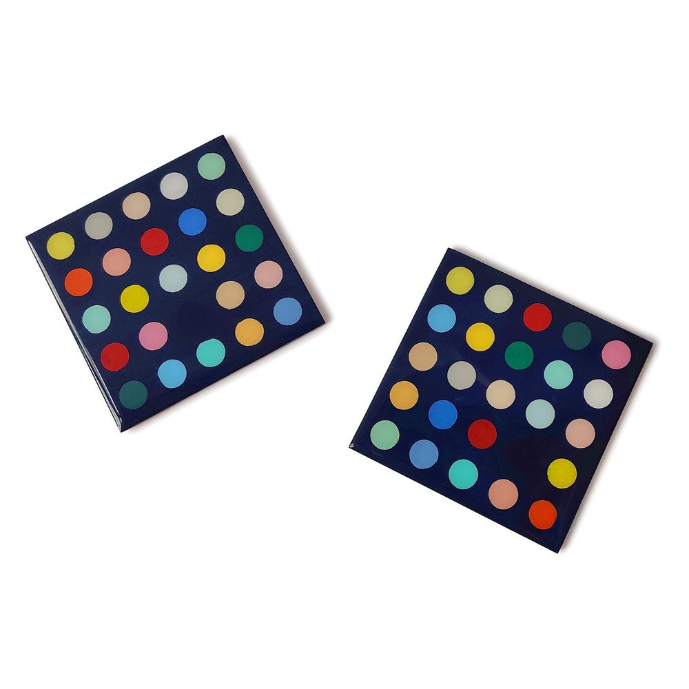 Cadeaux - SET DE DESSOUS DE VERRE — SÉRIE PALLADIUM - 204 HAUS CRAFTERS