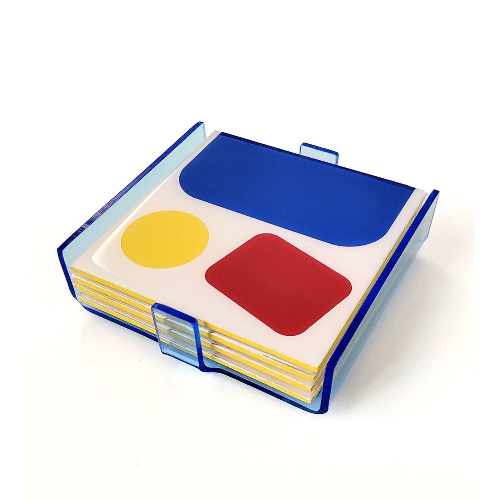 Accessoires pour le vin - SET DE DESSOUS DE VERRE — PIET - 204 HAUS CRAFTERS