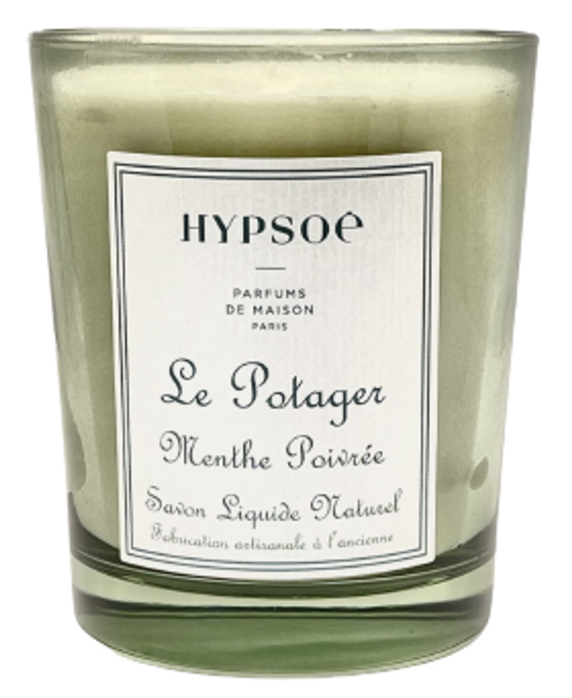 Scents - Vegetable scented candle - Peppermint - 200g - HYPSOÉ -APOTHECA-MADE IN PARIS