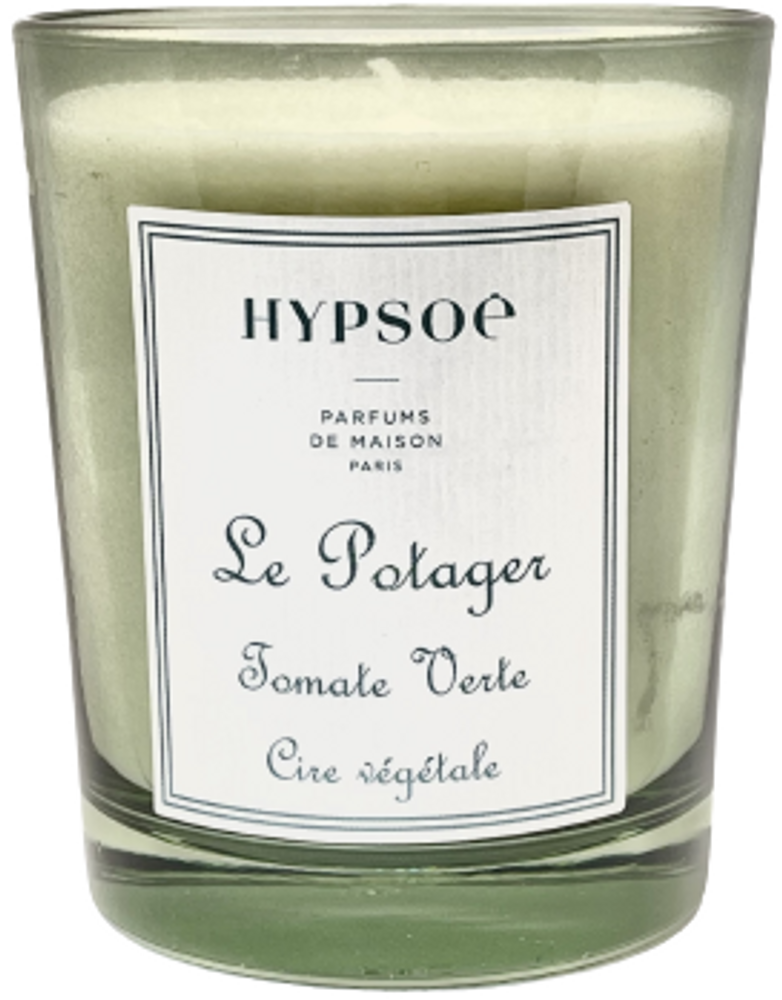 Candles - Le Potager scented candle - Green Tomato - 200g - HYPSOÉ -APOTHECA-MADE IN PARIS