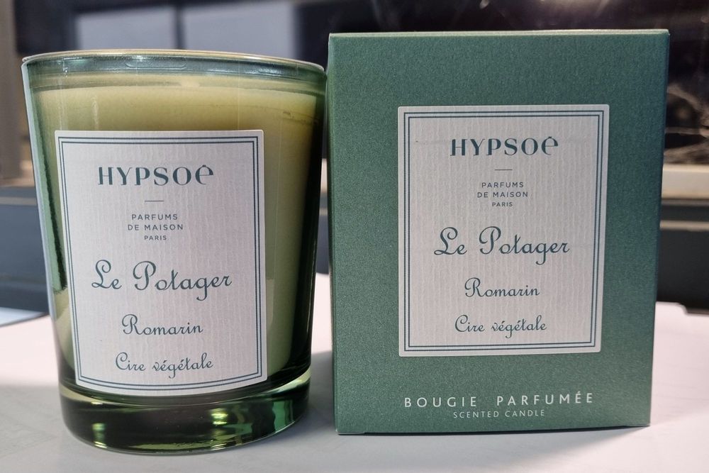 Candles - Vegetable scented candle - Rosemary - 200g - HYPSOÉ -APOTHECA-MADE IN PARIS