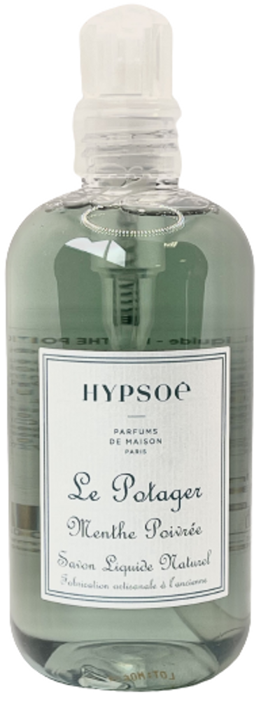 Soaps - Le Potager Liquid Soap - Peppermint - 300ml - HYPSOÉ -APOTHECA-MADE IN PARIS