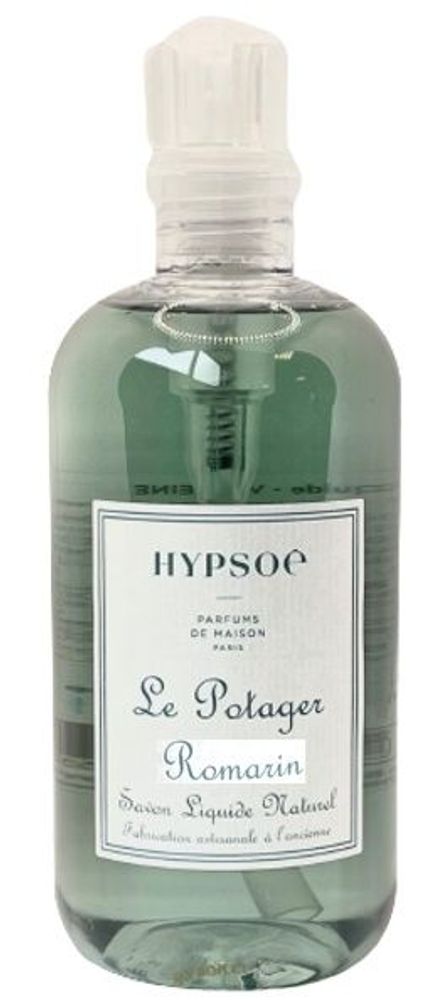 Soaps - Le Potager Liquid Soap - Rosemary - 300ml - HYPSOÉ -APOTHECA-MADE IN PARIS