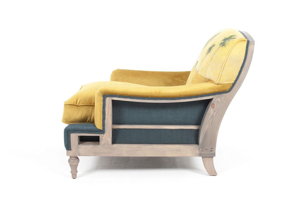 Fauteuils - Bourbon Essence Camion Verde Maison Lévy | Fauteuil - CREARTE COLLECTIONS