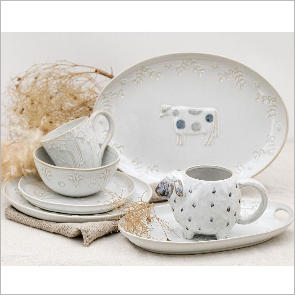 Everyday plates - Easter Farm. - SAPOTA LTD.