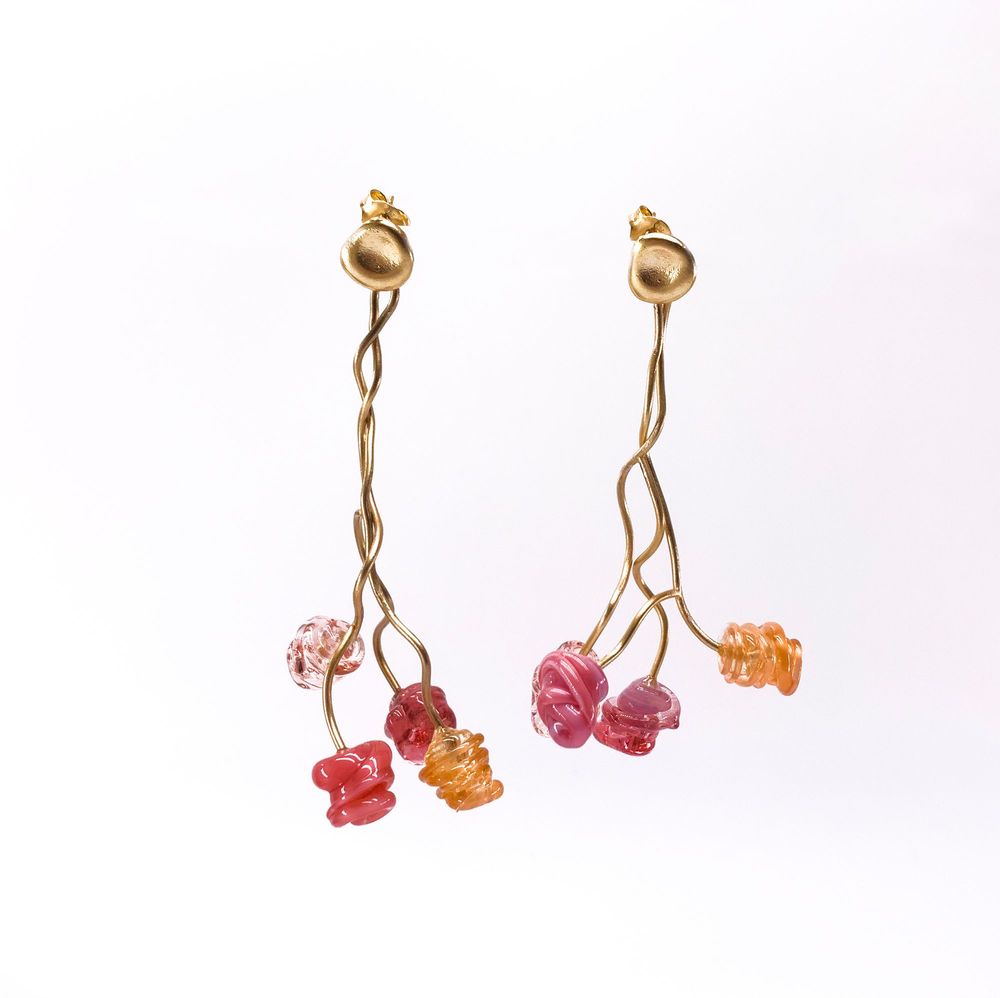 Cadeaux - Boucles d'oreilles verre Murano Collection Autres Mondes, Autres Bijoux - CHAMA NAVARRO