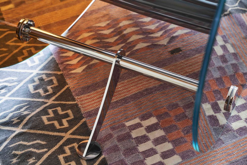 Armchairs - MW05| Armchair with brown glass walls & brown Soshagro scabbards - MW Exclusive - MW DESIGNER FURNITURE