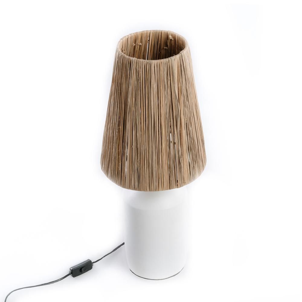 Lampes de bureau  - Lampe de Table Bédouine - Blanc Naturel - BAZAR BIZAR LIVING