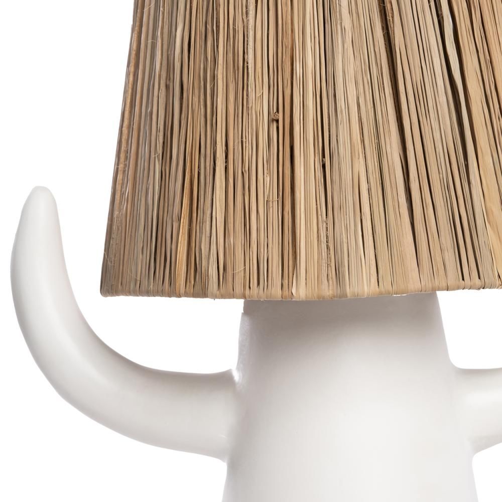 Desk lamps - The Billy Bob Table Lamp - White Natural - BAZAR BIZAR - DONT USE