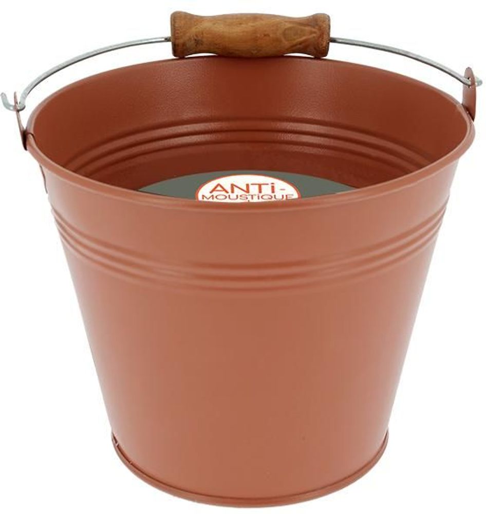 Accessoires de déco extérieure - Bougie Anti-moustique Géraniol dans seau terracotta - ESTIVADE. - L'ATELIER DENIS