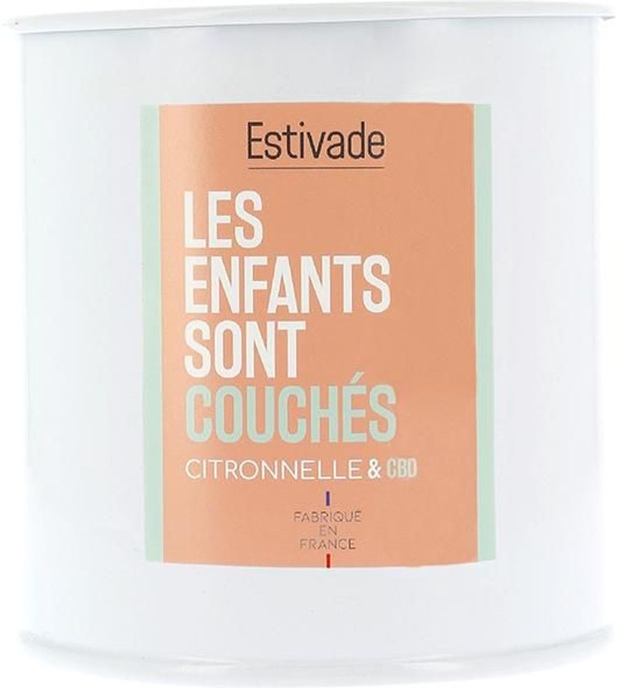 Outdoor decorative accessories - ESTIVADE - THE KIDS ARE DIAPER - THE OFF-SHELLED CITRONELLA CANDLE - L'ATELIER DENIS