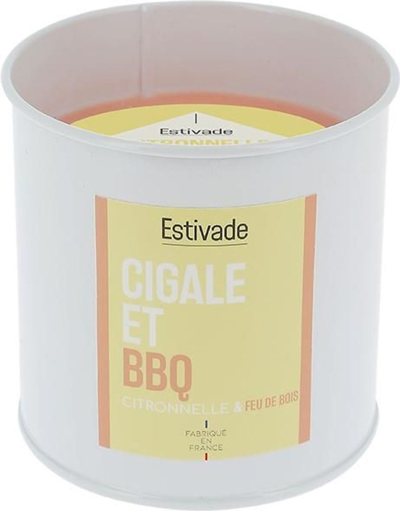Accessoires de déco extérieure - ESTIVADE - CIGALES ET BBQ - Bougie LES CITRONNELLES DECALEES - L'ATELIER DENIS