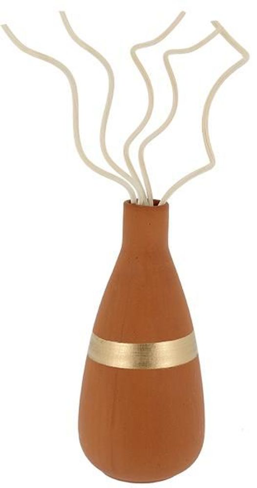 Outdoor decorative accessories - ESTIVADE: Fragrant terracotta bouquet with 200 ml refill - L'ATELIER DENIS