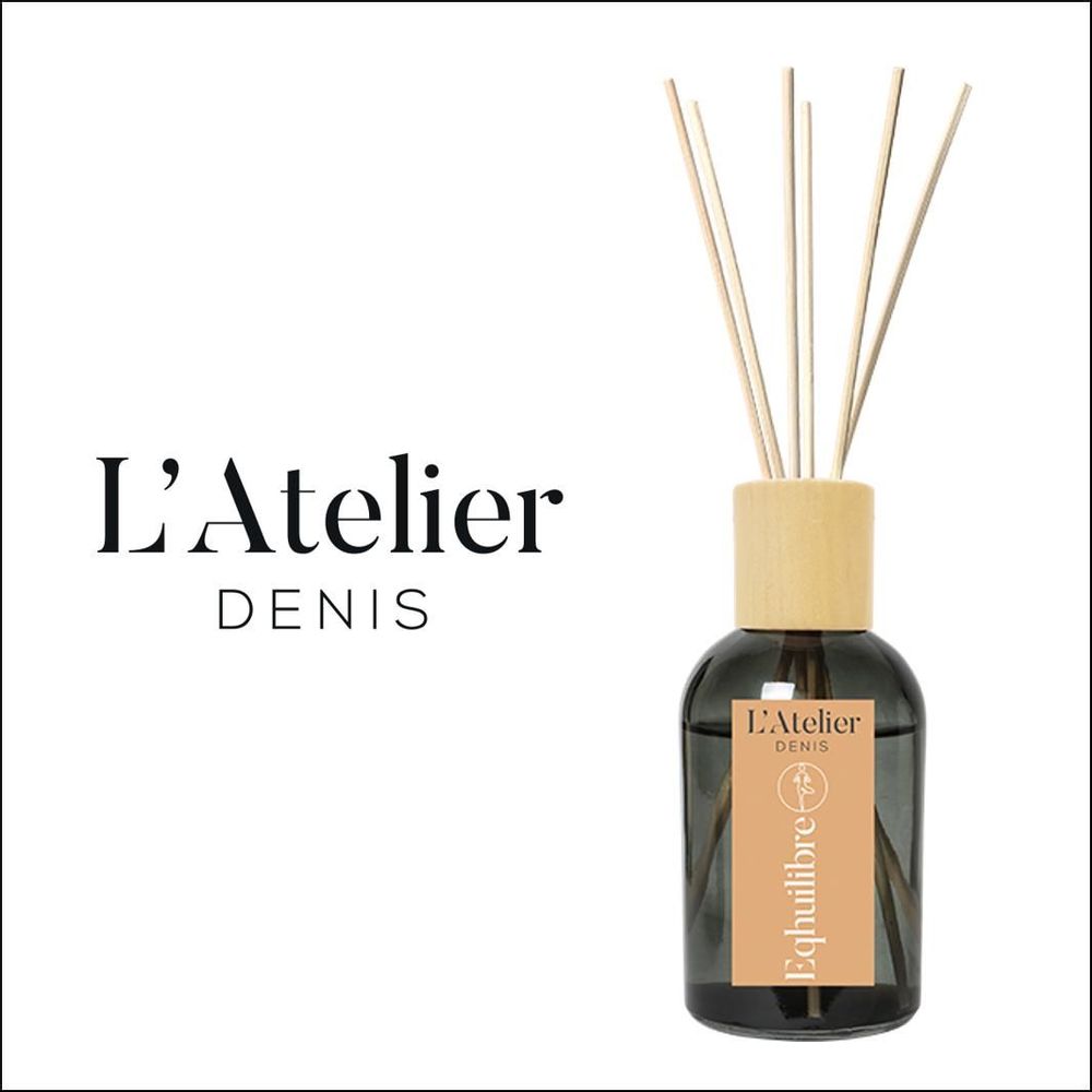 Objets de décoration - L'Atelier Denis - EQUILIBRE : Diffuseur Parfum 200ml – Fabriqué en France - L'ATELIER DENIS