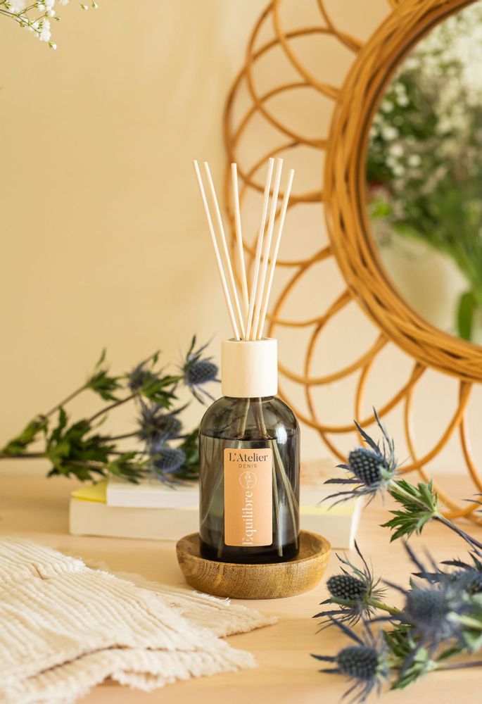 Objets de décoration - L'Atelier Denis - EQUILIBRE : Diffuseur Parfum 200ml – Fabriqué en France - L'ATELIER DENIS