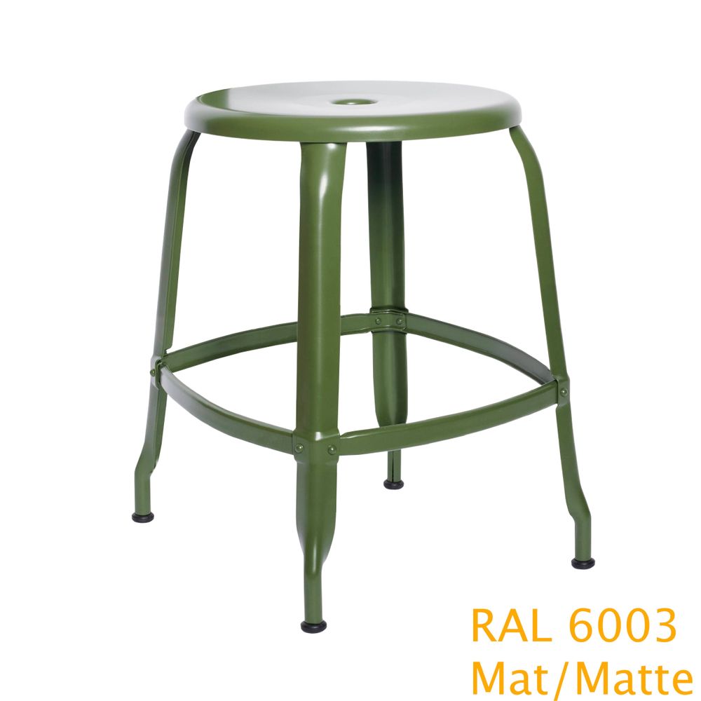 Sièges pour collectivités - TABOURET NICOLLE® H45 METAL - NICOLLE CHAISE