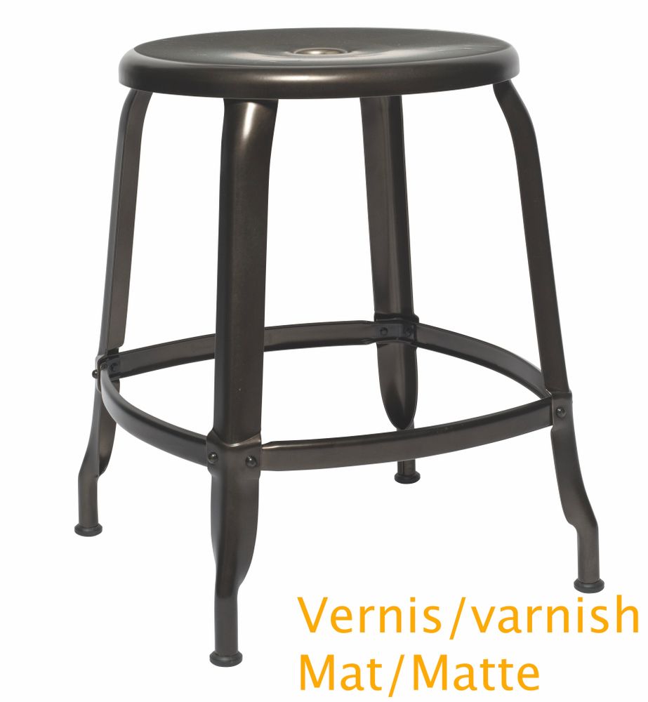 Sièges pour collectivités - TABOURET NICOLLE® H45 METAL - NICOLLE CHAISE