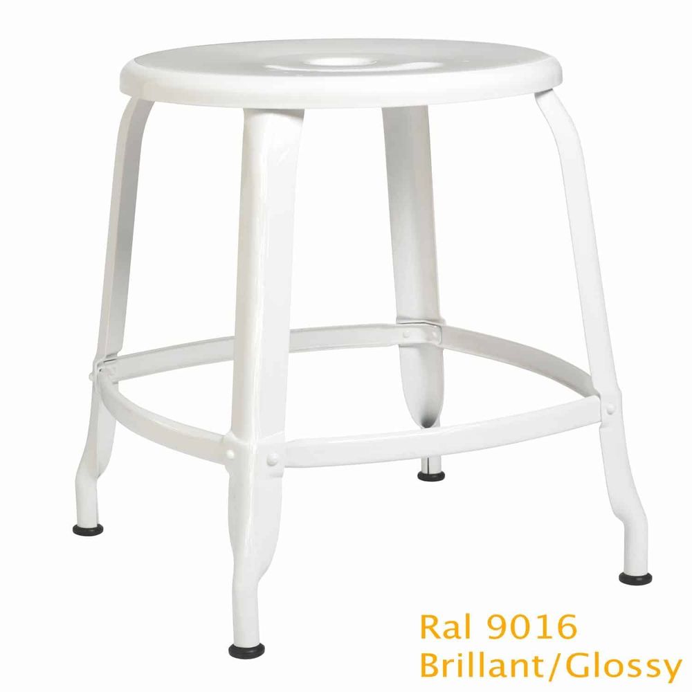 Sièges pour collectivités - TABOURET NICOLLE® H45 METAL - NICOLLE CHAISE