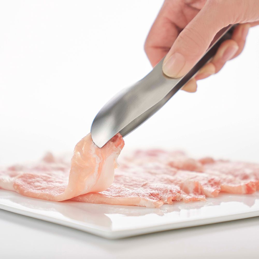 Ustensiles de cuisine - Pince Hasam S en acier inoxydable - collection EAtoCO / YOSHIKAWA - ABINGPLUS
