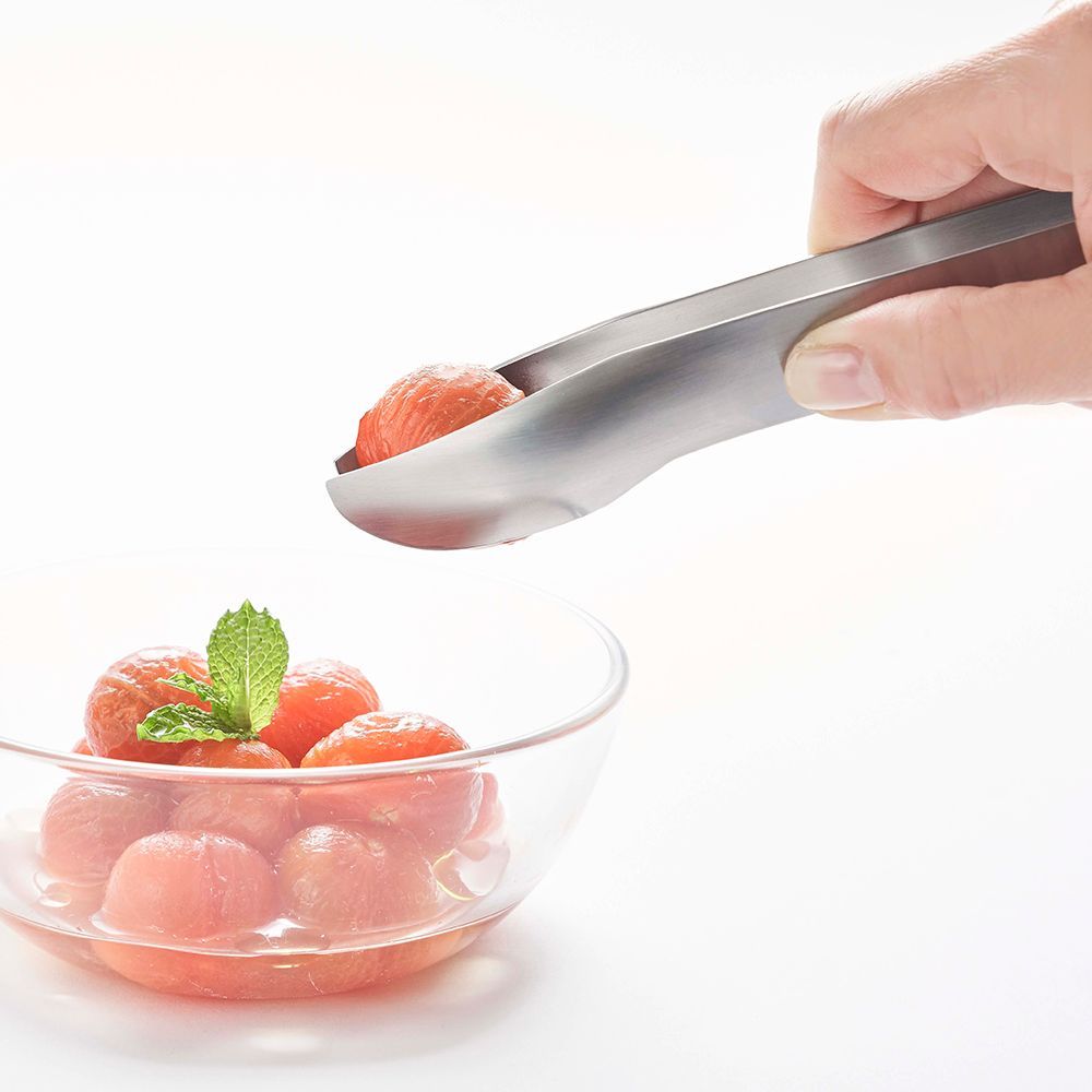 Ustensiles de cuisine - Pince Hasam S en acier inoxydable - collection EAtoCO / YOSHIKAWA - ABINGPLUS