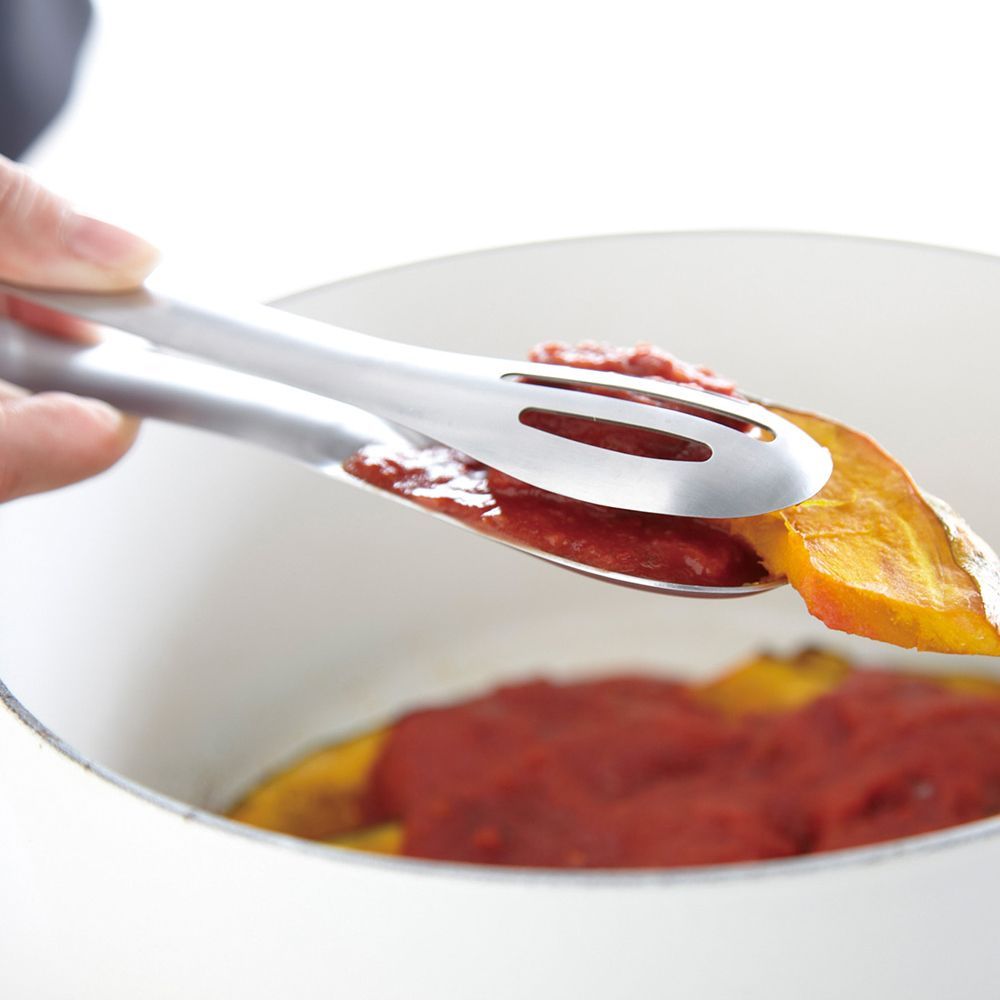 Kitchen utensils - Hasam stainless steel tweezers - eATOCO/YOSHIKAWA collection - ABINGPLUS