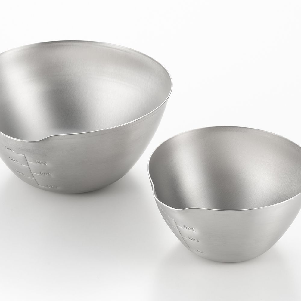 Ustensiles de cuisine - Bol de mesure de cuisine en acier inoxydable - collection Aikata / YOSHIKAWA - ABINGPLUS