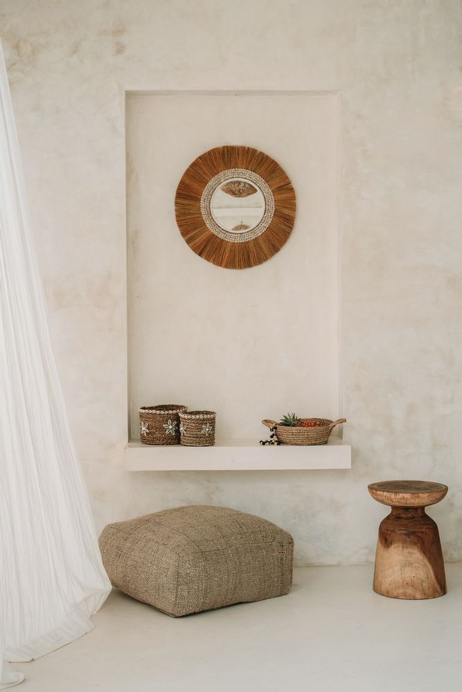 Storage boxes - The Beach View Baskets - Natural - Set of 3 - BAZAR BIZAR LIVING