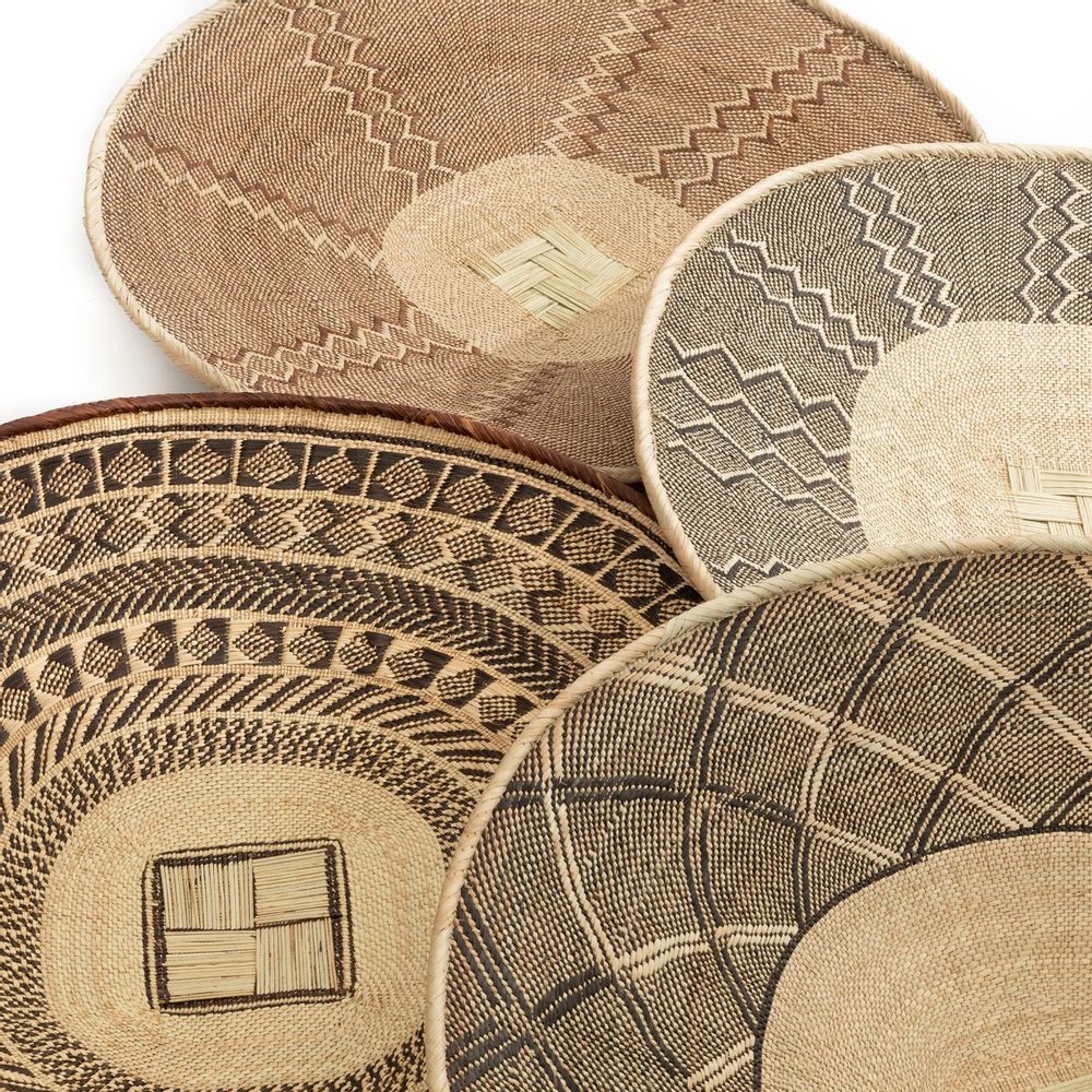 Autres décorations murales - Le Panier Binga - Brun Crème - XL - BAZAR BIZAR LIVING