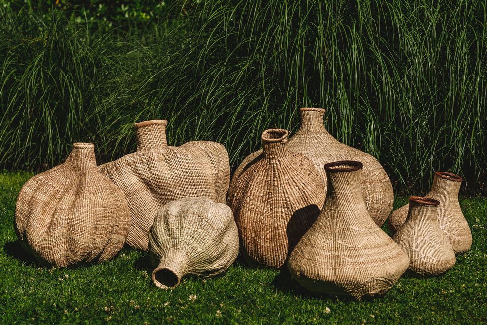 Decorative objects - The Binga Nongo Basket - Natural - L - BAZAR BIZAR LIVING