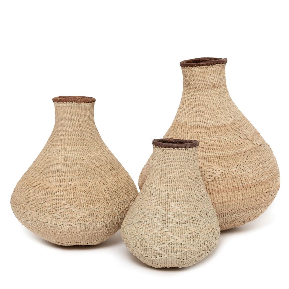 Decorative objects - The Binga Nongo Basket - Natural - L - BAZAR BIZAR LIVING