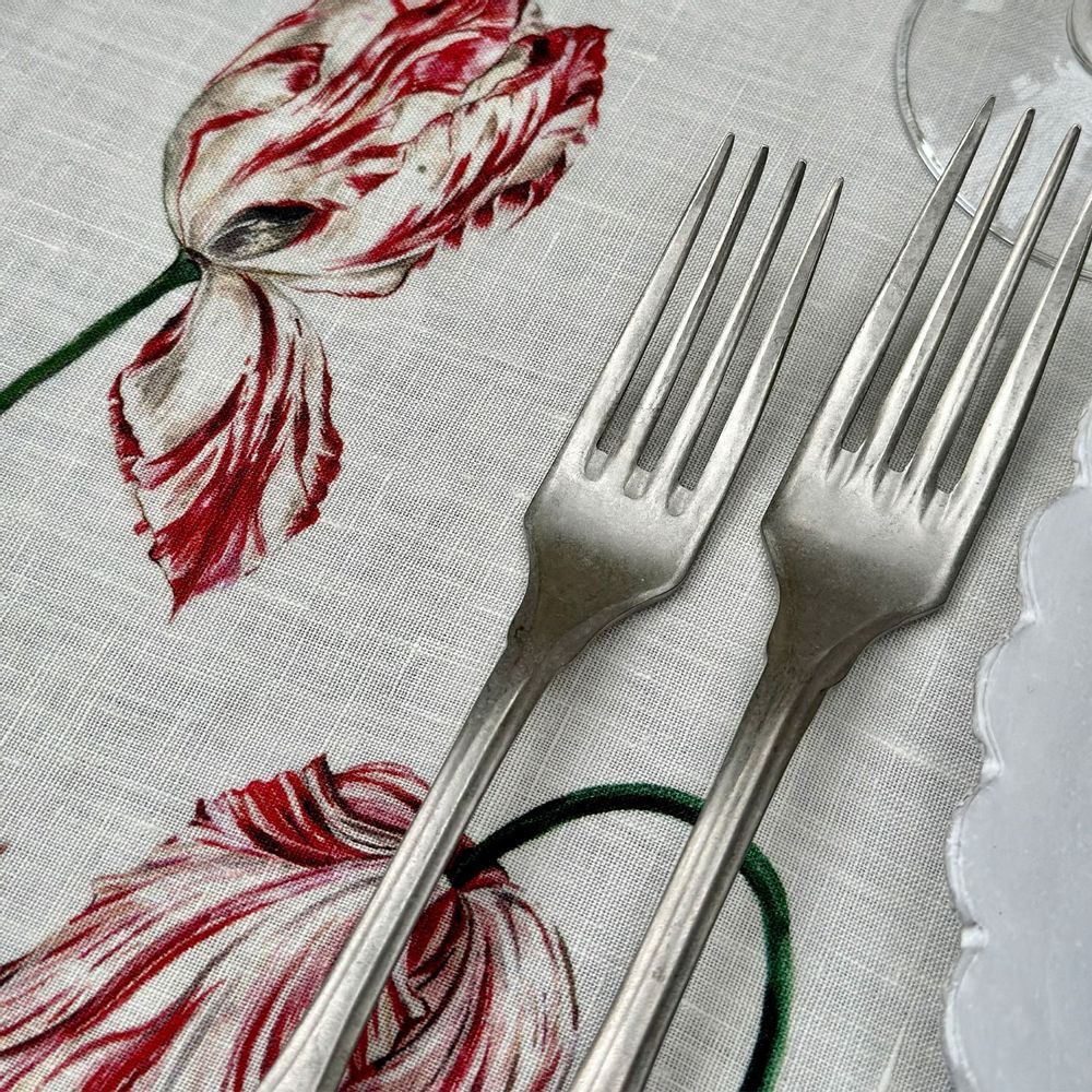 Linge de table textile - Nappes et serviettes en lin TULIP - SUMMERILL AND BISHOP