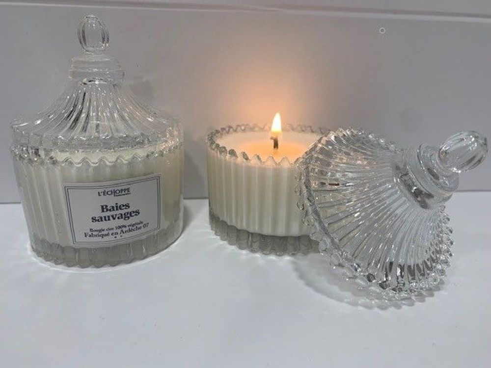 Candles - 100% VEGETABLE SOY WAX SCENTED CANDLES - L'ECHOPPE BUISSONNIERE