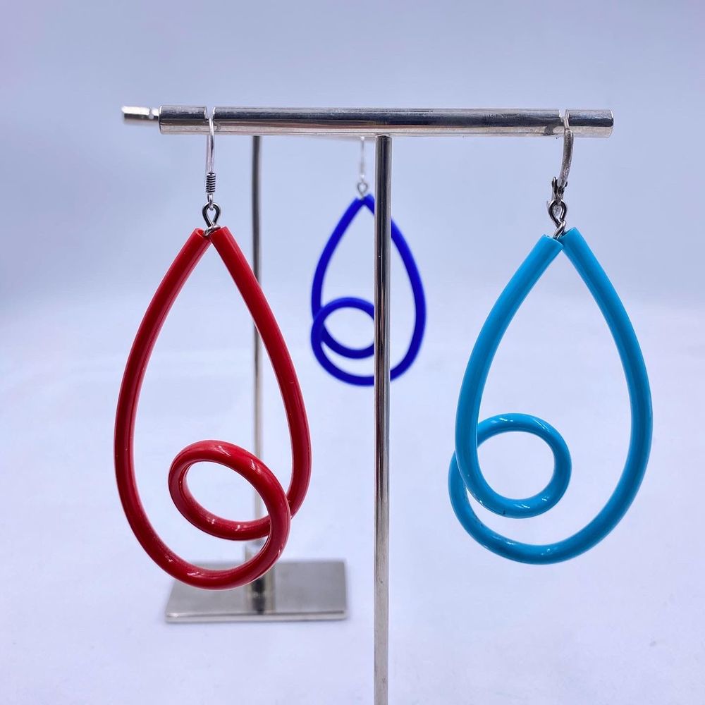 Cadeaux - Boucles d'oreille Looping - SAMUEL CORAUX - PARIS
